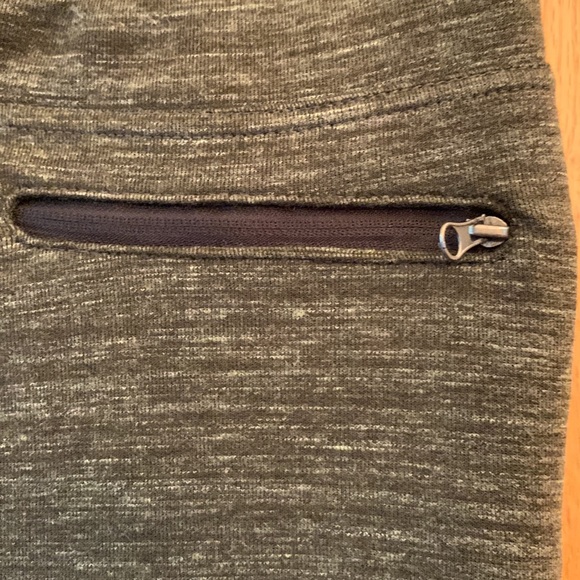 New with tags UP size 10 / 12 gray marled drawstring elastic waist jogger pants - Picture 5 of 7